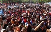 La oposición parlamentaria ha convocado a las recientes manifestaciones en Armenia para exigir la renuncia del primer ministro Pashinyan.