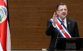 Rodrigo Chaves sworn in as Costa Rica