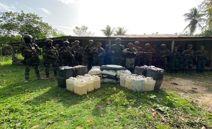 FANB seized Tancol's acetone and explosives deposit in Apure. May. 25, 2022