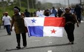 Los manifestantes cerraron avenidas en Colón para protestar por sus derechos y exigir medidas gubernamentales efectivas. 