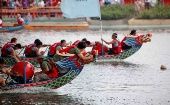 China celebrated Friday Dragon Boat Festival. Jun. 3, 2022.