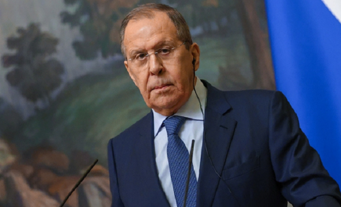 Russian Foreign Affairs Minister Sergey Lavrov, 2022.