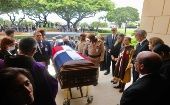 El ministro será enterrado en el cementerio Puerta del Cielo en la capital dominicana.
