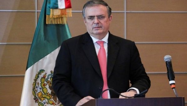 Mexican Foreign Minister Marcelo Ebrard. Jun. 7, 2022. 