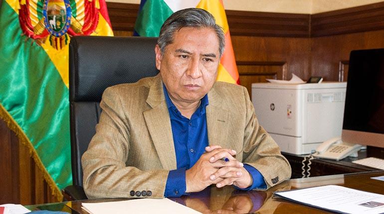 Bolivia's Chancellor Rogelio Mayta