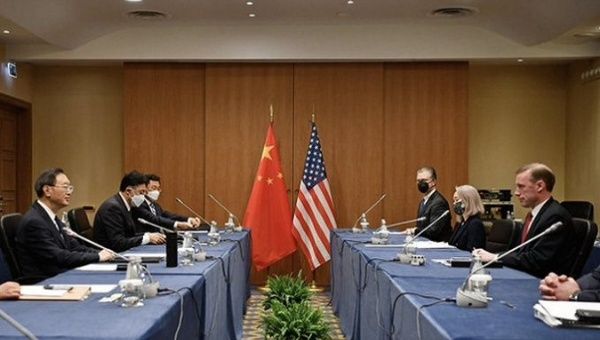 During a meeting with the US National Security Adviser, a Chinese official criticized the U.S. preference for rivalry rather than maintaining bilateral ties. Jun. 14, 2022.