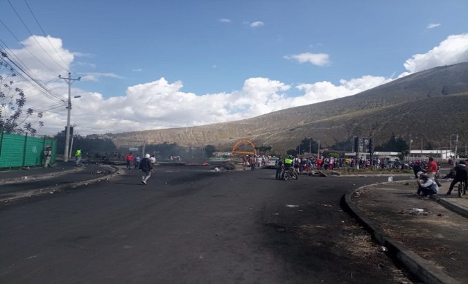 Ecuador reported the closure of roads in 23 of the 24 provinces in the country. Jun. 23, 2022.