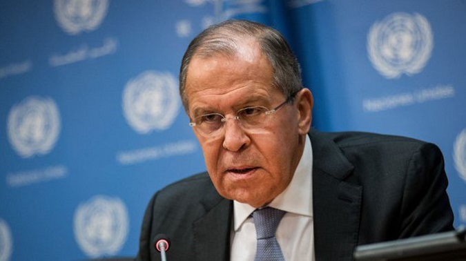 Russian Foreign Minister Sergei Lavrov stated that the EU and NATO are assembling a coalition for war with Russia as 