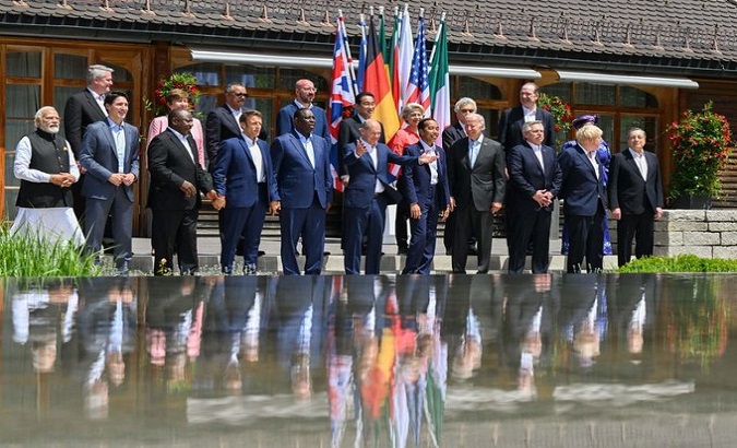 2022 G7 summit is being held in the Bavarian Alps, Germany. Jun. 27, 2022.