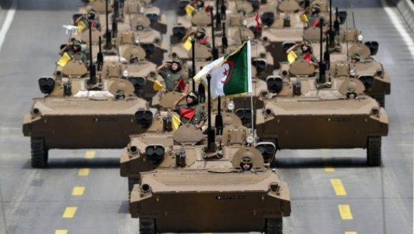 A military parade is held to celebrate the 60th anniversary of Algeria's independence, in Algiers, Algeria, on July 5, 2022.