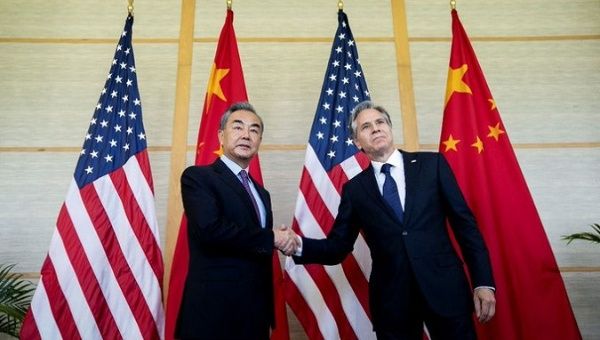 Chinese Foreign Minister Wang Yi and US Secretary of State Antony Blinken had a comprehensive, in-depth and candid conversation over China-US relations and major international and regional issues on Saturday in Bali, Indonesia.