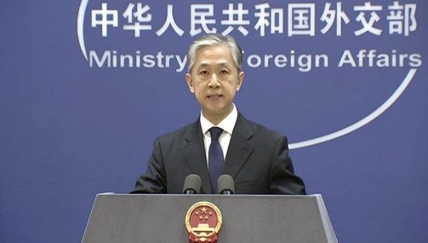 Chinese FM spokesperson rejected the comments made by U.S. officials regarding China's policy toward Hong Kong. Jul. 12, 2022.