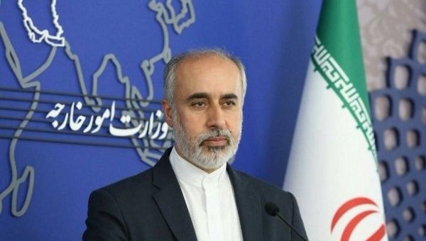 Iranian Foreign Ministry Spokesman Nasser Kanaani, 2022.
