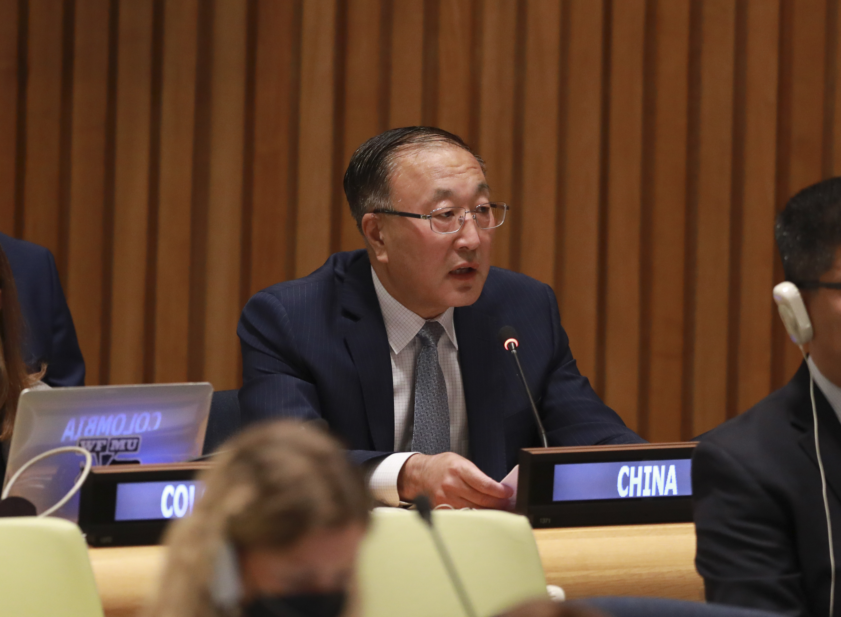 Zhang Jun, China's permanent representative to the United Nations