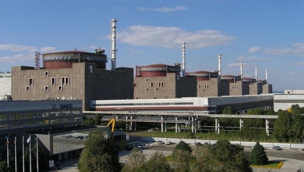 RT's Alexey Repin visited the Zaporozhye nuclear power plant, which is at risk of radiation spill due to constant shelling by Kiev forces. Aug. 24, 2022. 