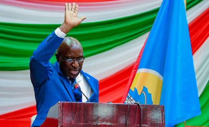 Prime Minister Gervais Ndirakobuca, Burundi, Sept. 7, 2022.