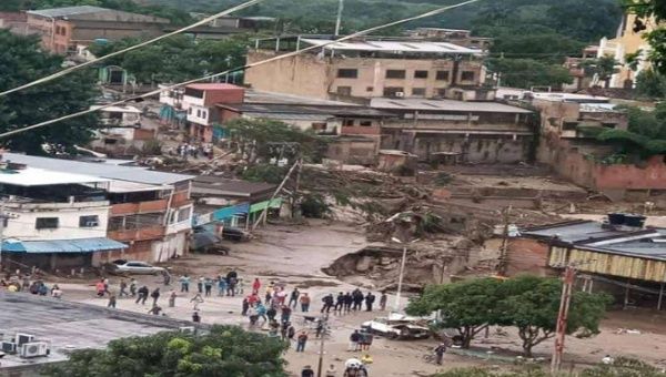 Mass material damage in Aruaga, Venezuela. Oct. 09, 2022.