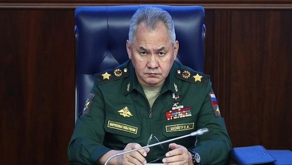 Russian Defense Minister Sergey Shoigu said Russia held nuclear strike drills aimed at practicing a massive counterattack against the enemy. Oct. 26, 2022. 