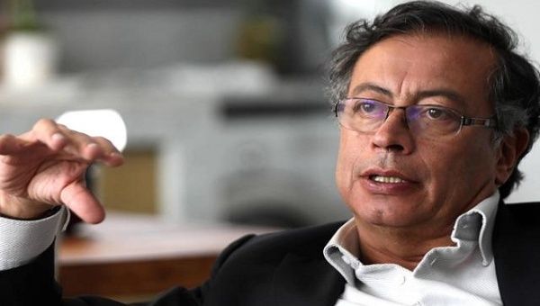 Colombian President Gustavo Petro will travel to the Venezuelan capital on November 1 to hold a meeting with Venezuelan President Nicolás Maduro. Oct. 31, 2022. 