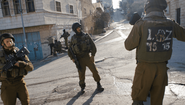 Israeli ocuppation forces in Ramallah, Nov. 16, 2022.