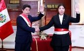 Betssy Chávez, new President of the Council of Ministers in Peru. Nov. 25, 2022. 
