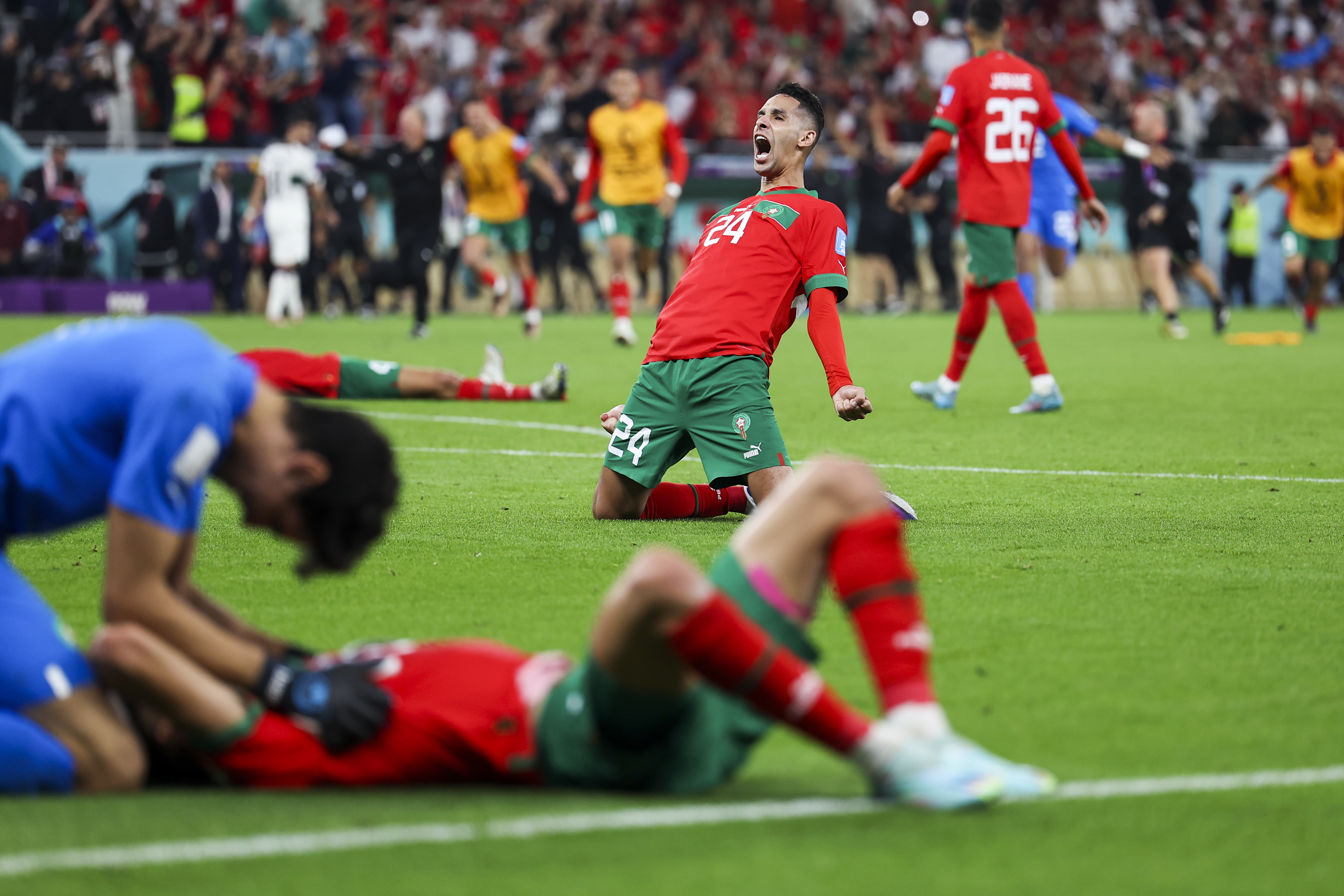 Historic Pass For Morocco To The Semifinals By Beating Portugal 1-0