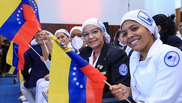 Venezuelan health workers, Dec. 13, 2022.