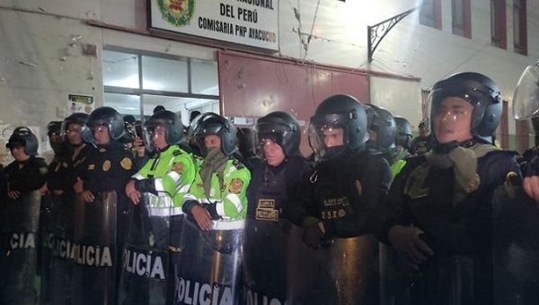 The Peruvian Public Prosecutor's Office confirmed the arrest of 329 people. Jan. 13, 2023. 