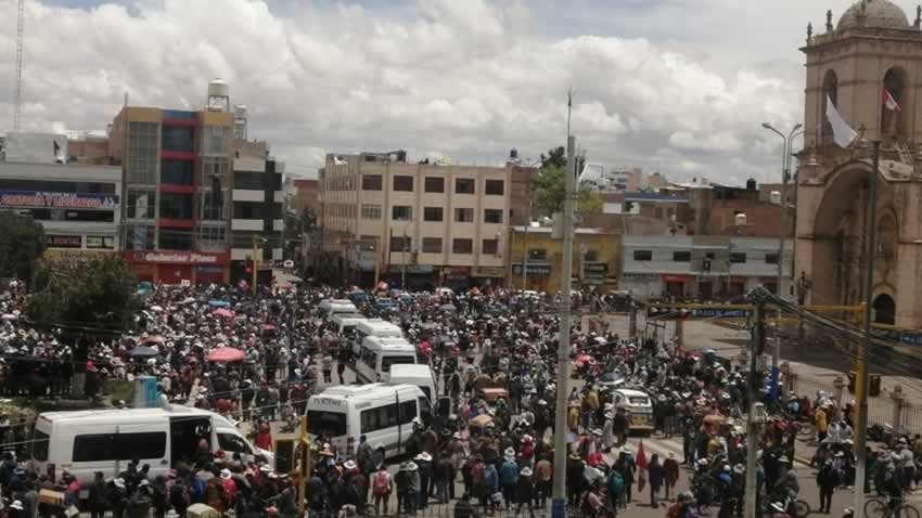 Protesters continue to gather in Peru's capital city of Lima