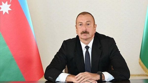 Azerbaijani President Ilham Aliyev. Mar. 2, 2023. 