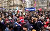 Demonstration against the pension reform plan, Paris, France, March 7, 2023.