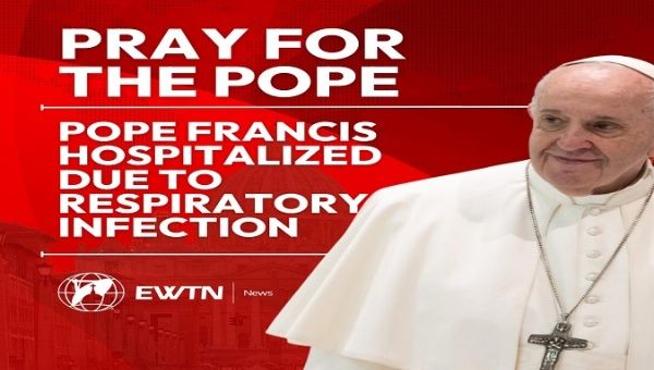 Campaign to pray for The Pope. Mar. 28, 2023. 