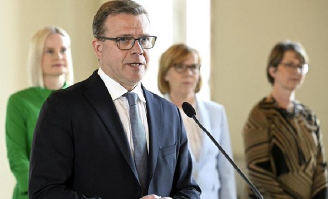 Parliament Speaker Petteri Orpo, April 27, 2023.
