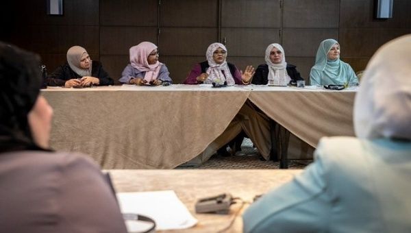  Women meeting for greater representation in Libyan Parliament. May. 3, 2023.