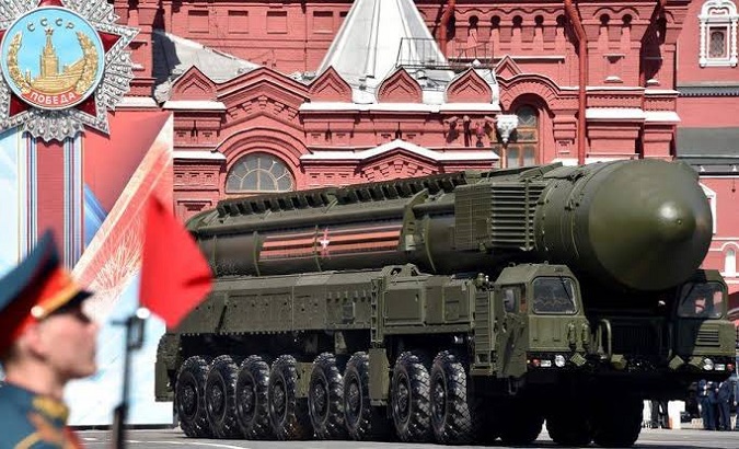 Victory Day Parade in Red Square, Moscow, Russia, May 9, 2023.