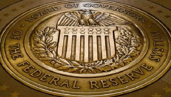 Shield of the US Federal Reserve.