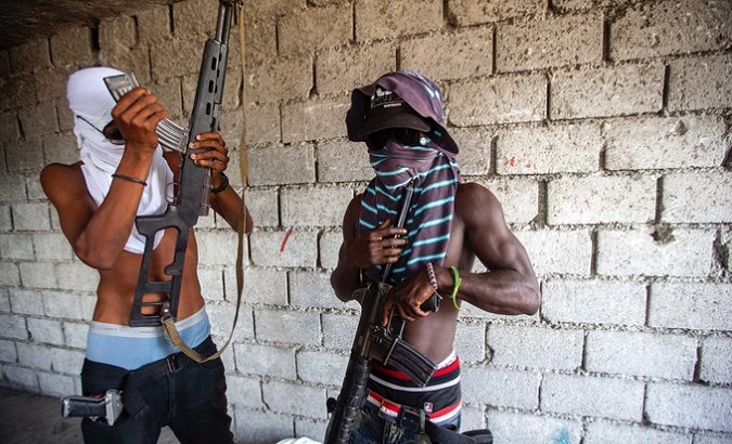 Gangs in Port-au-Prince, Haiti, 2023.