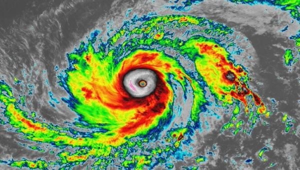Typhoon Mawar readings. May. 29, 2023.