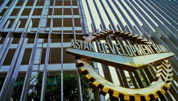 The Asian Development Bank (ADB) logo. May. 29, 2023.