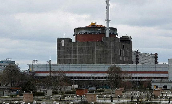 Zaporizhzhia nuclear power plant, Ukraine. May. 31, 2023.
