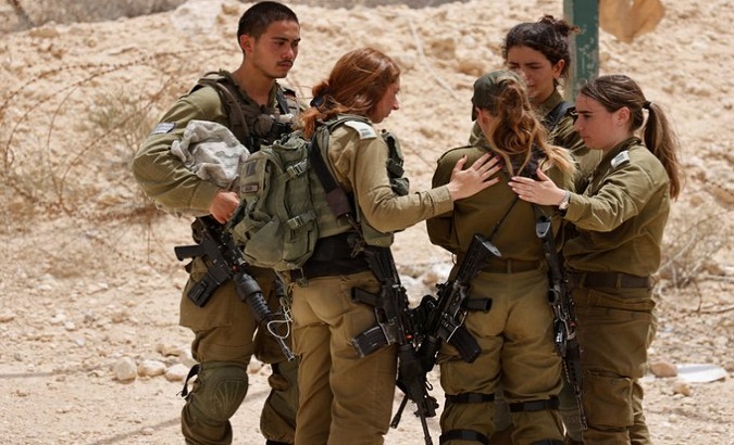 Soldiers Israel-Egypt border. Jun. 3, 2023.
