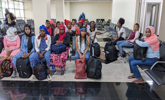 17 Ethiopian Girls Rescued From Human Trafficking at the Addis Ababa Bole International Airport. Jun. 13, 2023.