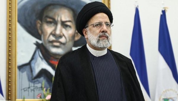  Iranian President Ebrahim Raisi in Managua, Nicaragua, June 14, 2023.