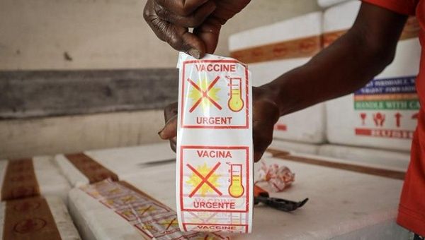 High-quality cold chain of polio vaccines in Mozambique. Jun. 15, 2023. 