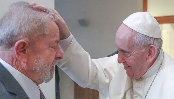 Lula da Silva will meet with the Supreme Pontiff of the Catholic Church, Pope Francis, on Wednesday at the Vatican. Jun. 20, 2023. 