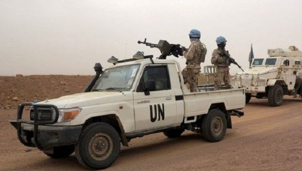 UN forces in the Sahel region, 2023.