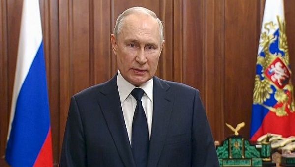 Russian President Vladimir Putin. Jun. 26, 2023. 