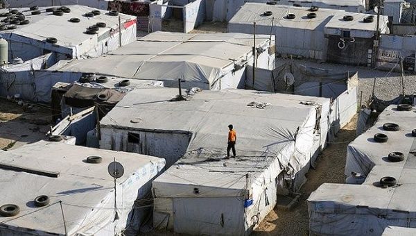 Refugees temporary settlement. Jun. 27, 2023.