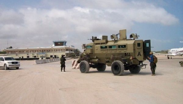 Forces of the African Union Transition Mission in Somalia (ATMIS), June 2023.