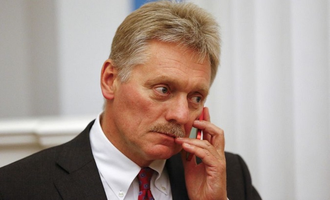 Kremlim spokesman Dimitri Peskov, 2023.